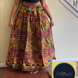 HAUWA AND AMINA HIGHT WAIST OVERSIZED SKIRT